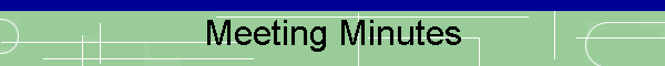 Meeting Minutes