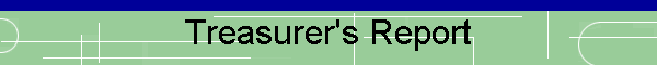 Treasurer's Report